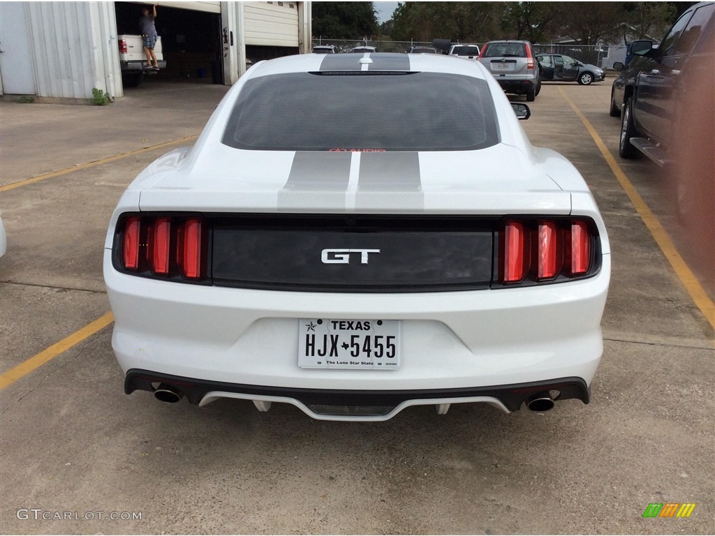2016 Mustang GT Premium Coupe - Oxford White / California Special Ebony Black/Miko Suede photo #3