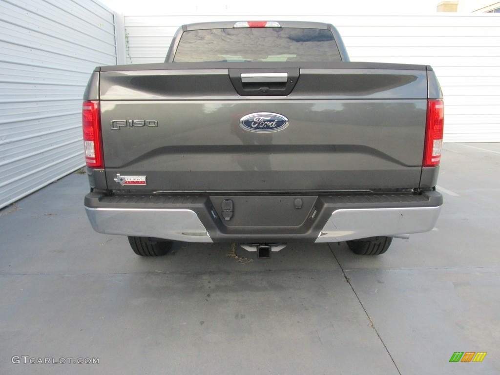 2016 F150 XLT SuperCrew 4x4 - Magnetic / Medium Earth Gray photo #5