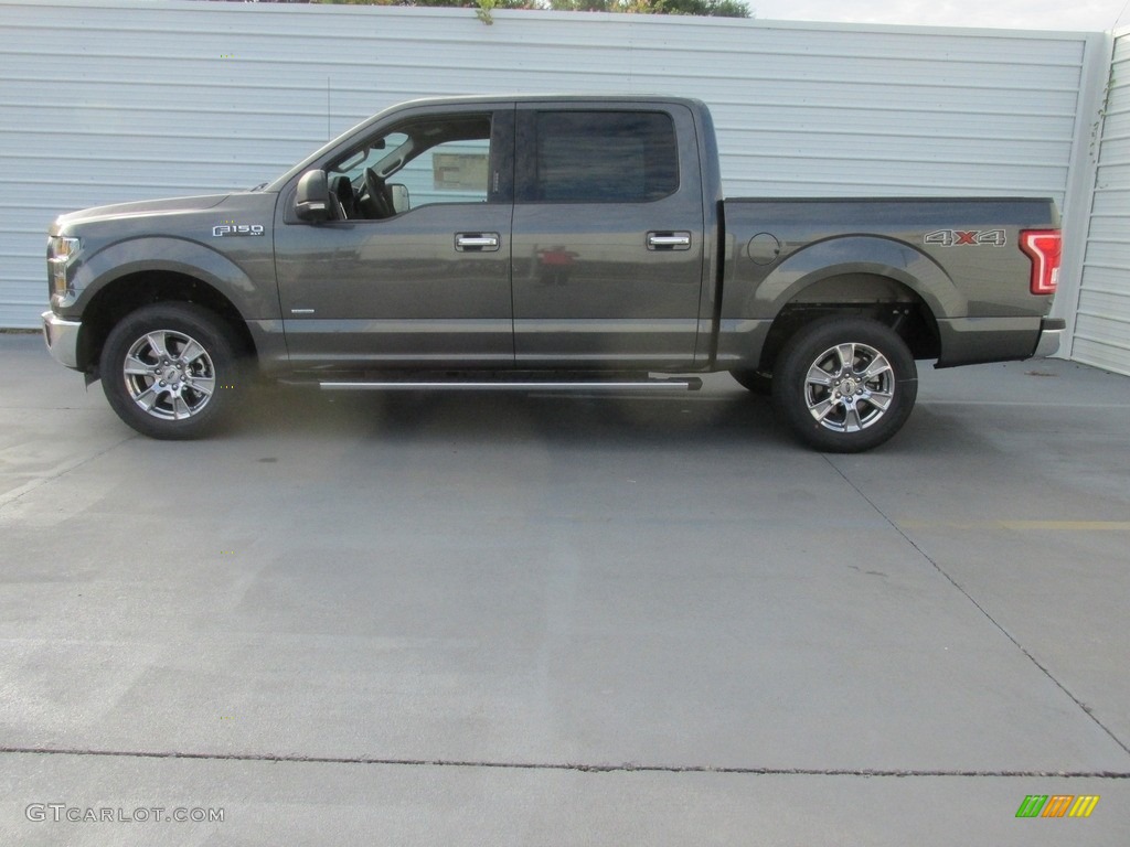 2016 F150 XLT SuperCrew 4x4 - Magnetic / Medium Earth Gray photo #6