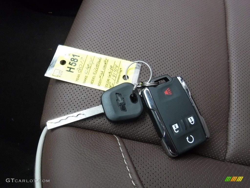 2017 Chevrolet Silverado 1500 High Country Crew Cab 4x4 Keys Photo #116893391