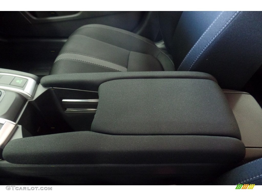 2017 Civic LX Sedan - Modern Steel Metallic / Black photo #18