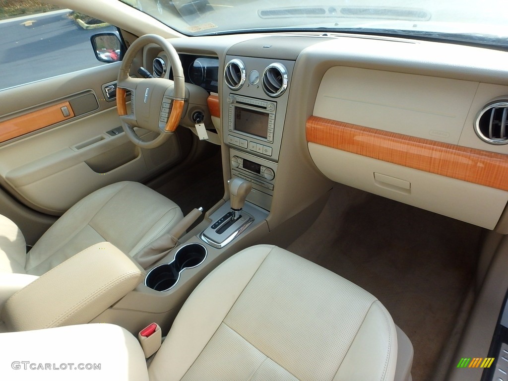 2008 MKZ AWD Sedan - Light Sage Metallic / Sand photo #11