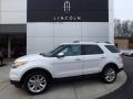 White Platinum Tri-Coat 2013 Ford Explorer Limited 4WD