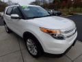 White Platinum Tri-Coat - Explorer Limited 4WD Photo No. 8
