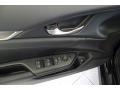 Black 2017 Honda Civic EX-L Sedan Door Panel