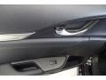 Black 2017 Honda Civic EX-L Sedan Door Panel