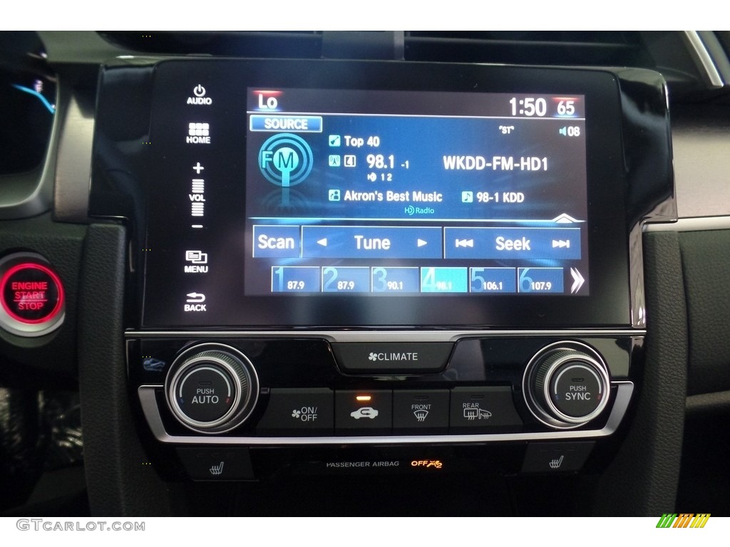 2017 Honda Civic EX-L Sedan Controls Photo #116894588