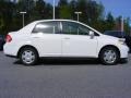 2008 Fresh Powder White Nissan Versa 1.8 S Sedan  photo #5