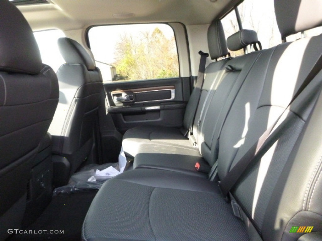 2017 Ram 2500 Laramie Crew Cab 4x4 Rear Seat Photo #116895530