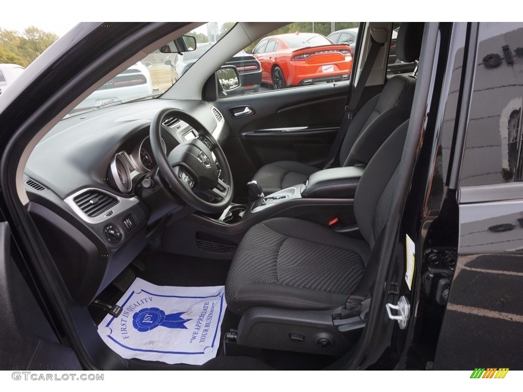 Black Interior 2016 Dodge Journey SXT Photo #116896913