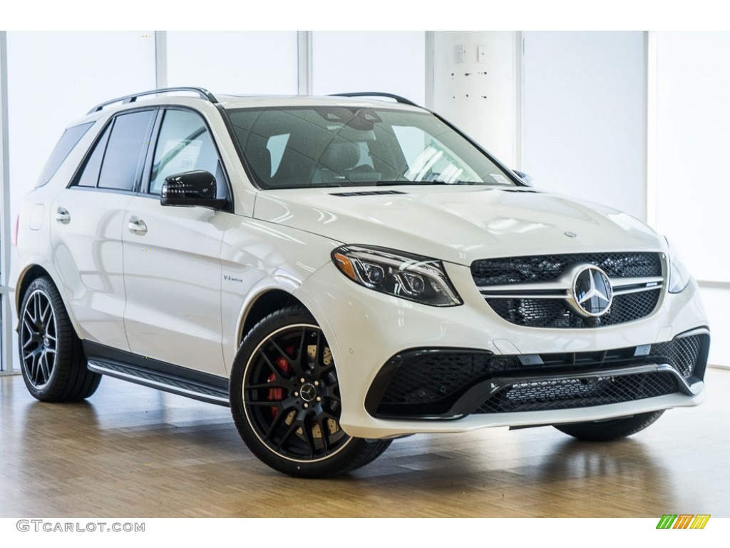 designo Diamond White Metallic 2017 Mercedes-Benz GLE 63 S AMG 4Matic Coupe Exterior Photo #116897381