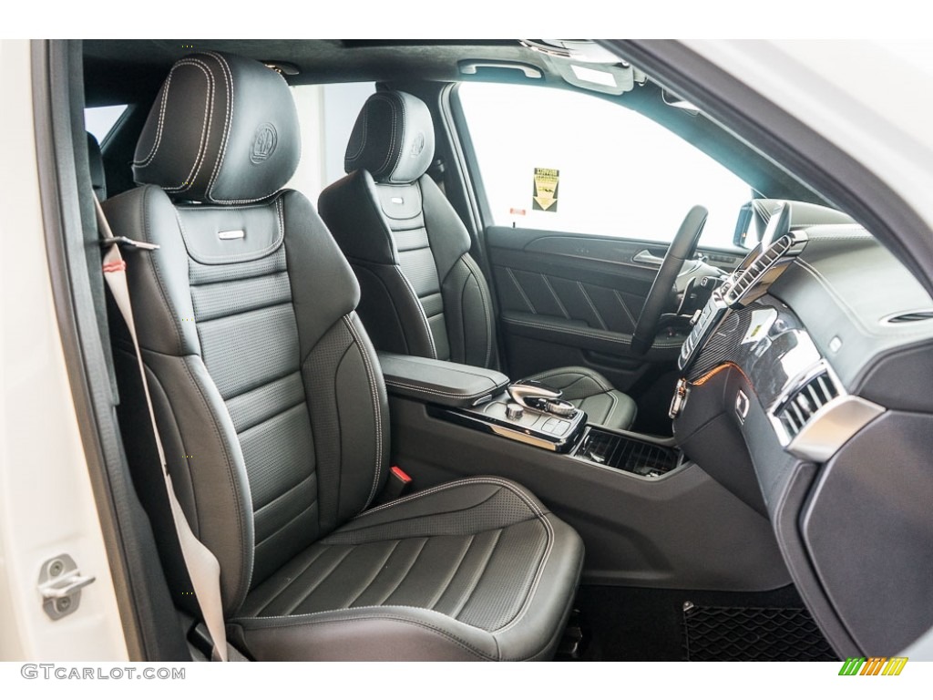 Black Interior 2017 Mercedes-Benz GLE 63 S AMG 4Matic Coupe Photo #116897387