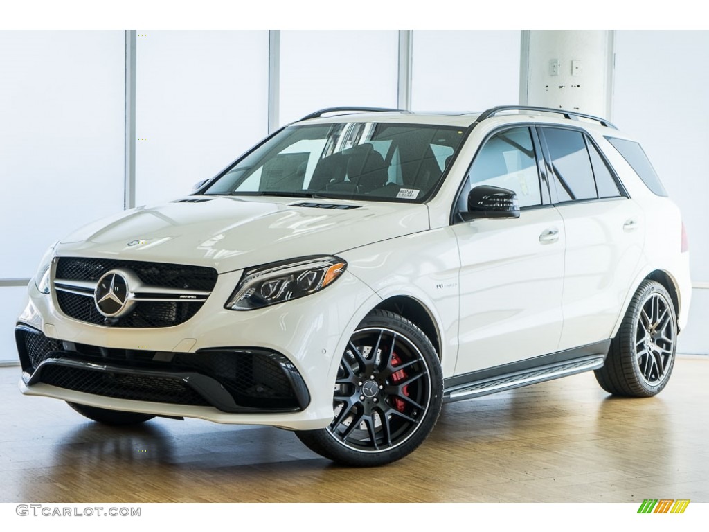 designo Diamond White Metallic 2017 Mercedes-Benz GLE 63 S AMG 4Matic Coupe Exterior Photo #116897393