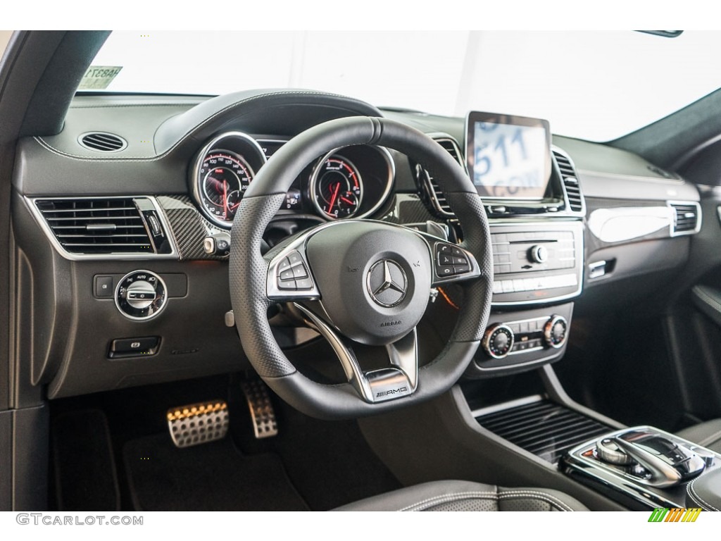 2017 Mercedes-Benz GLE 63 S AMG 4Matic Coupe Black Dashboard Photo #116897426