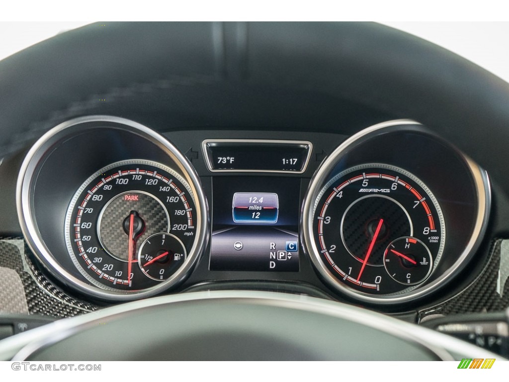 2017 Mercedes-Benz GLE 63 S AMG 4Matic Coupe Gauges Photo #116897438
