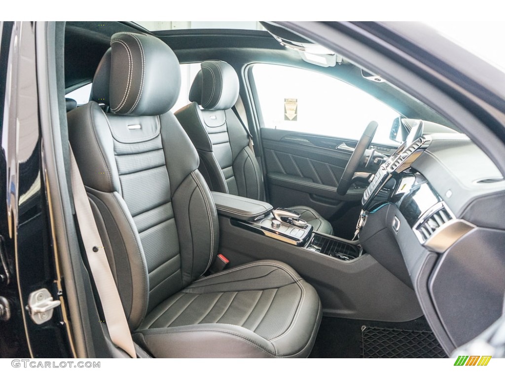 Black Interior 2017 Mercedes-Benz GLE 63 S AMG 4Matic Coupe Photo #116897531
