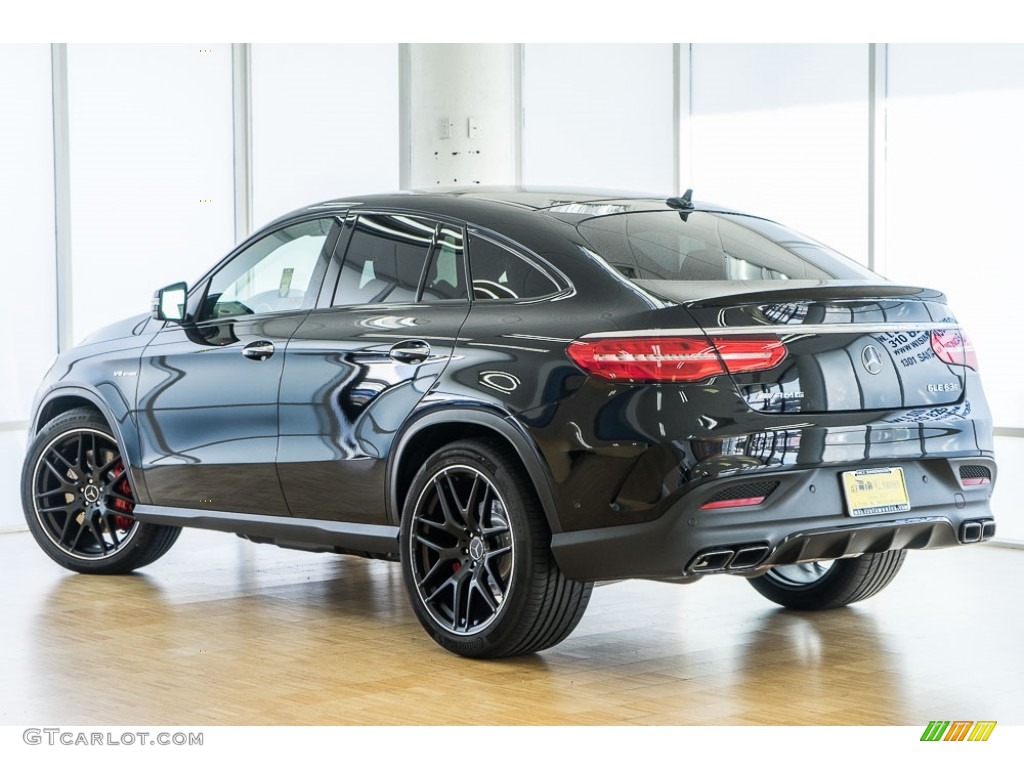 2017 GLE 63 S AMG 4Matic Coupe - Black / Black photo #3