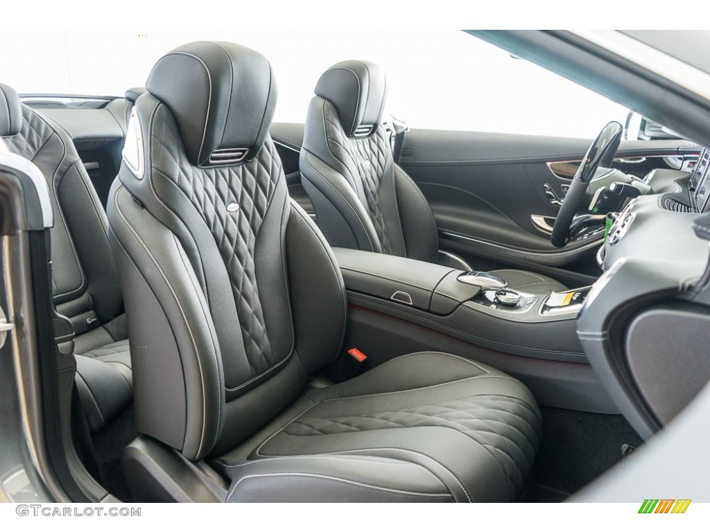2017 S 550 Cabriolet - Selenite Grey Metallic / Black photo #12