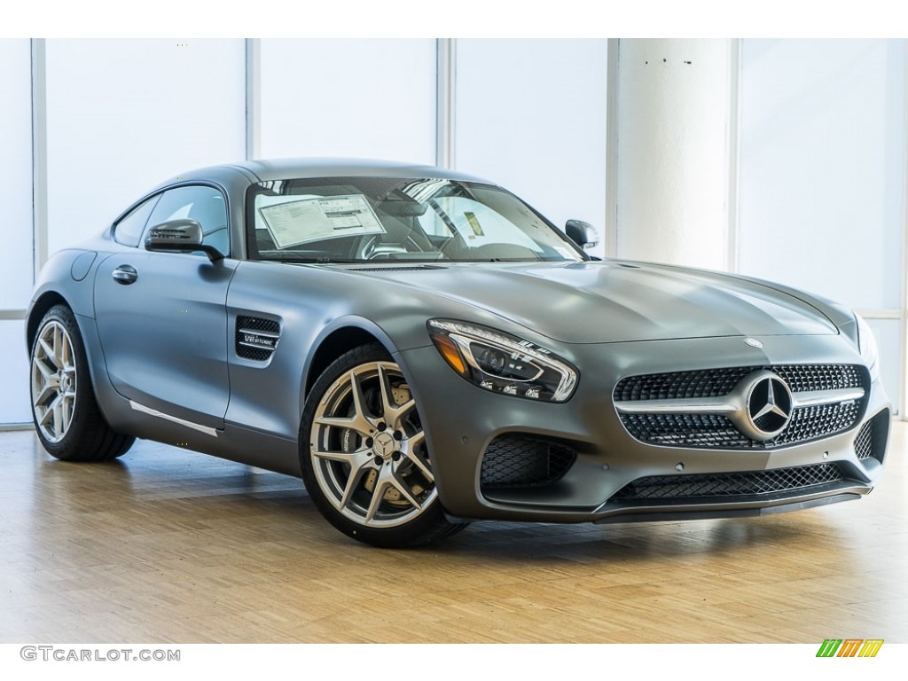 2017 AMG GT Coupe - designo Selenite Grey Magno (Matte) / Auburn Brown photo #12