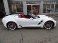 Arctic White - Corvette Grand Sport Convertible Photo No. 2