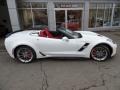 2017 Arctic White Chevrolet Corvette Grand Sport Convertible  photo #2