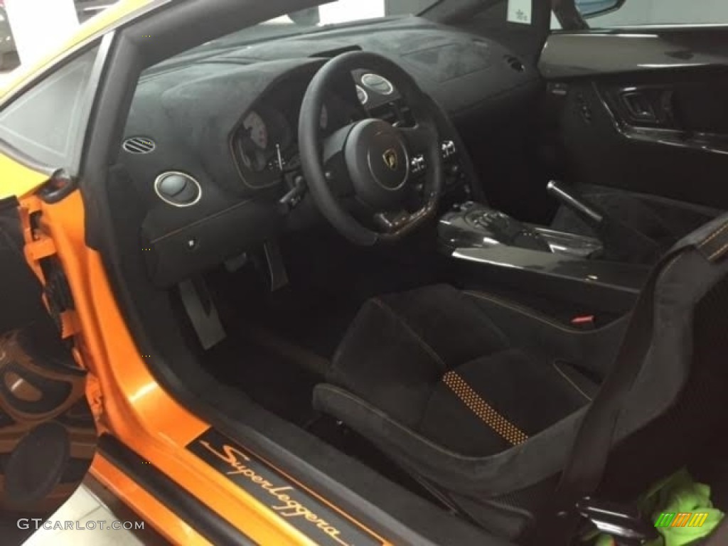 2010 Gallardo LP570 Superleggera - Arancio Borealis (Orange) / Black photo #8