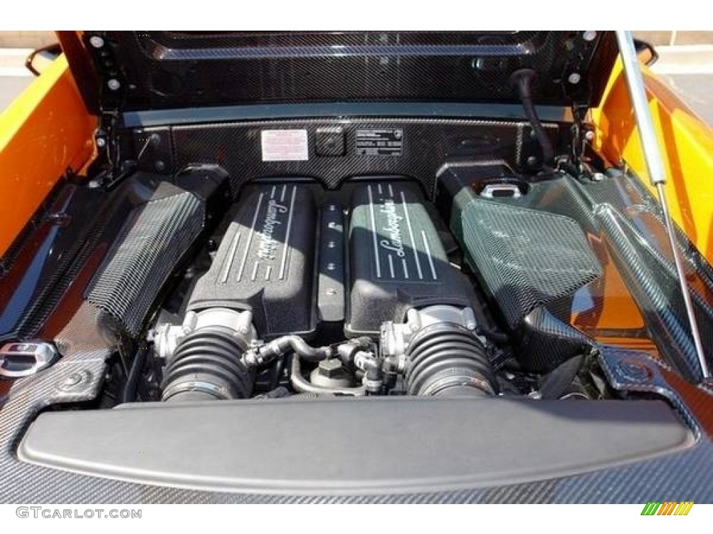 2010 Lamborghini Gallardo LP570 Superleggera 5.2 Liter DOHC 40-Valve VVT V10 Engine Photo #116899247