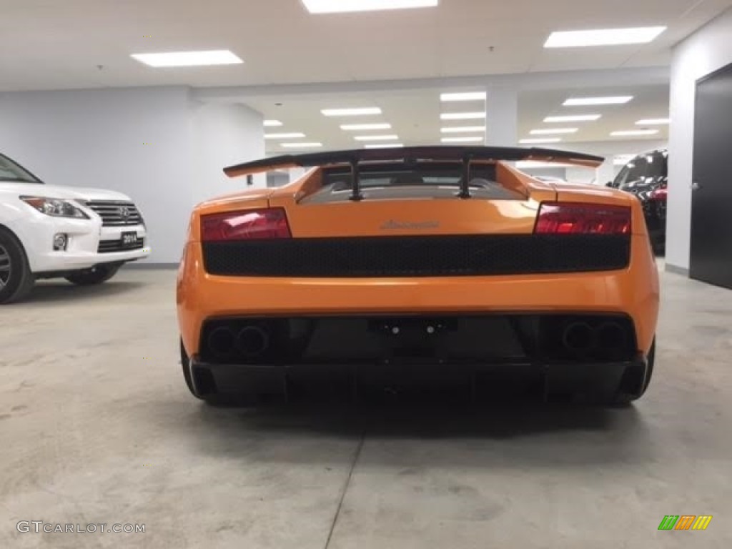 2010 Gallardo LP570 Superleggera - Arancio Borealis (Orange) / Black photo #21