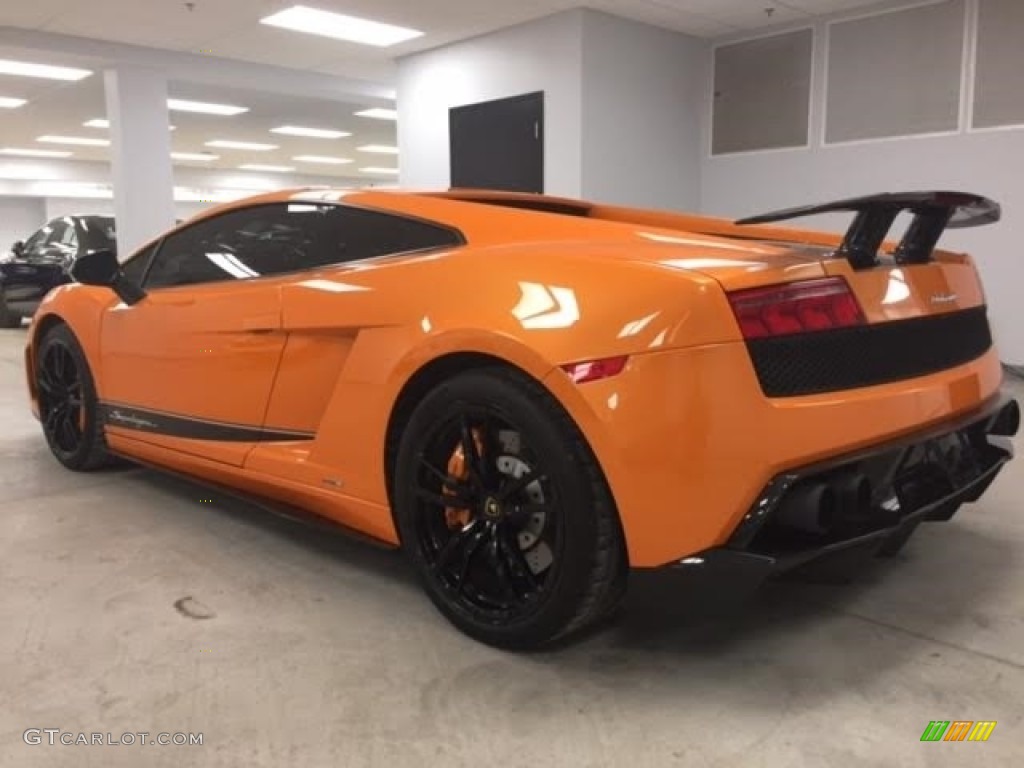 2010 Gallardo LP570 Superleggera - Arancio Borealis (Orange) / Black photo #22