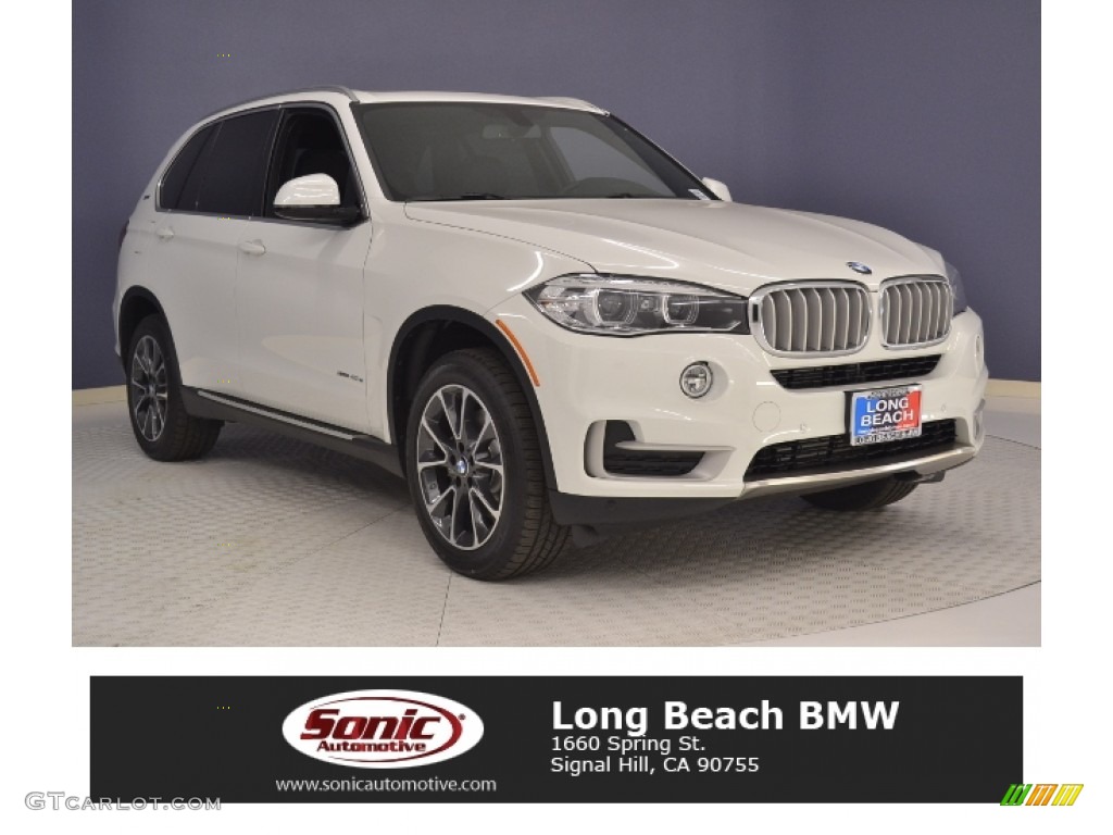 2017 X5 xDrive40e iPerformance - Alpine White / Black photo #1