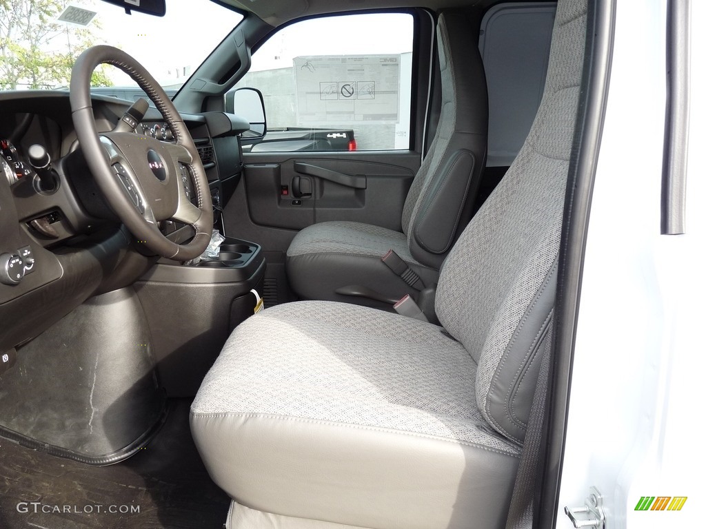 Medium Pewter Interior 2017 GMC Savana Van 3500 Cargo Photo #116900231