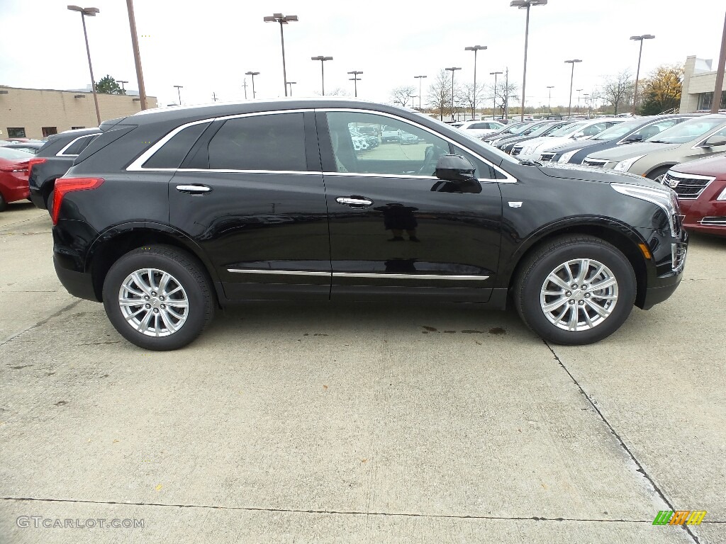 Stellar Black Metallic 2017 Cadillac XT5 FWD Exterior Photo #116900579