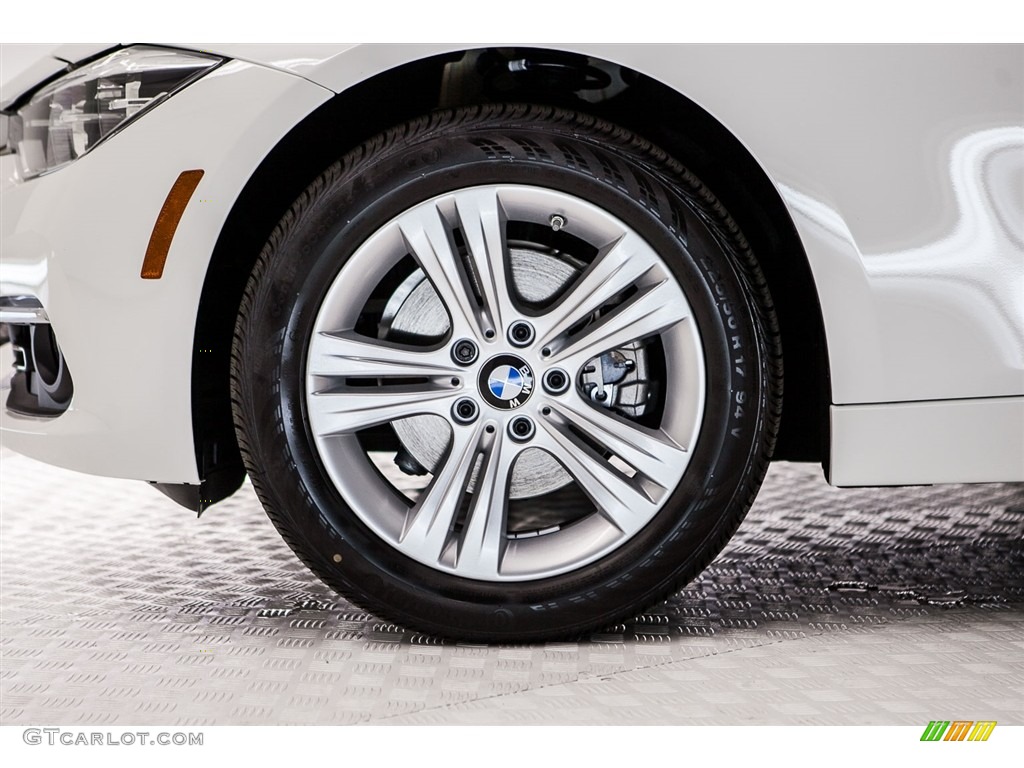 2017 3 Series 330i Sedan - Alpine White / Venetian Beige/Black photo #9