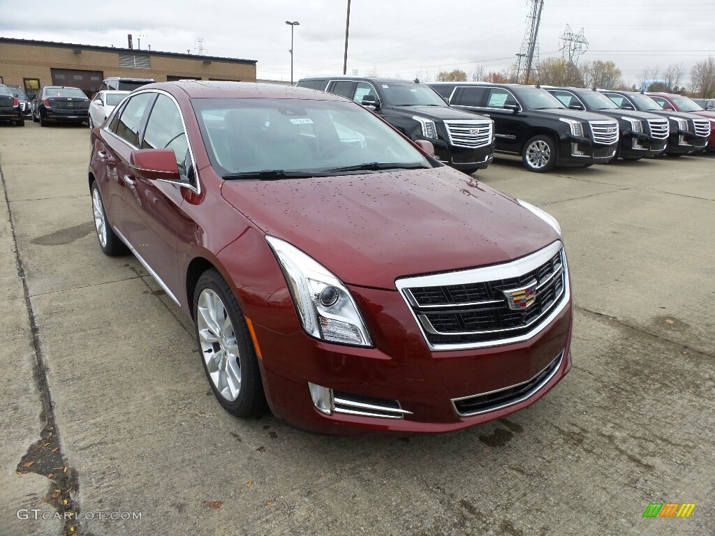 2017 XTS Luxury AWD - Red Passion Tintcoat / Shale w/Cocoa Accents photo #1