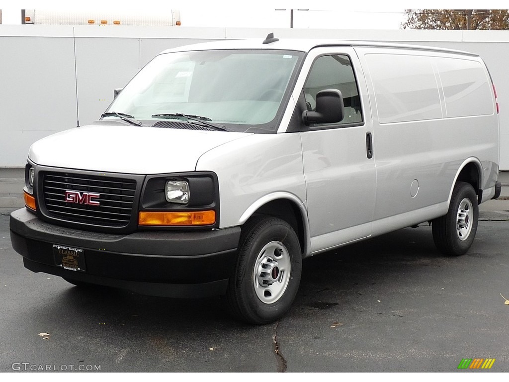 Quicksilver Metallic GMC Savana Van