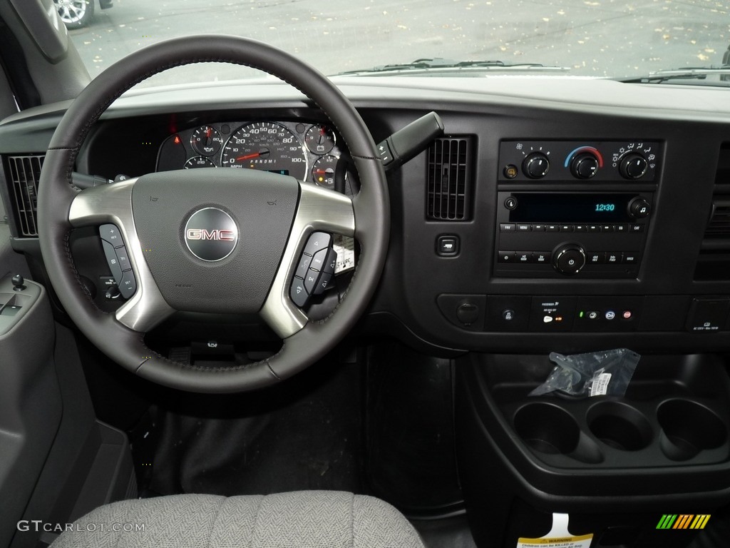 2017 GMC Savana Van 2500 Cargo Medium Pewter Dashboard Photo #116901407