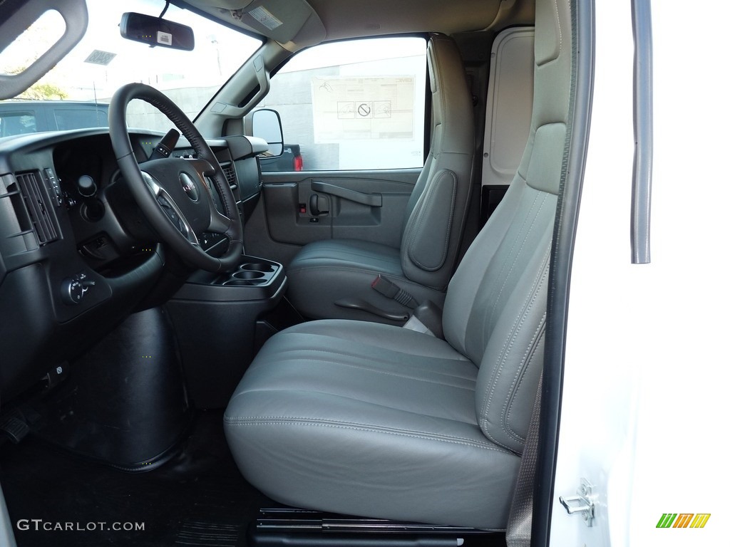 Medium Pewter Interior 2017 GMC Savana Van 3500 Cargo Photo #116901743