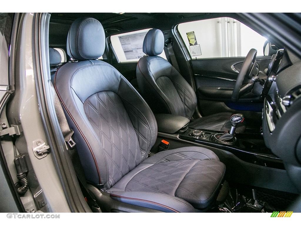 2017 Clubman Cooper S - Moonwalk Grey Metallic / Chesterfield Leather/Indigo Blue photo #2