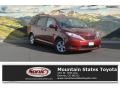 2017 Salsa Red Pearl Toyota Sienna LE  photo #1