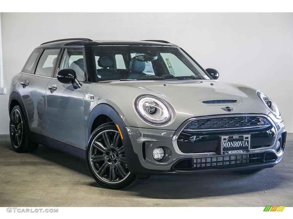 2017 Clubman Cooper S - Moonwalk Grey Metallic / Chesterfield Leather/Indigo Blue photo #12
