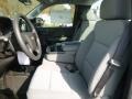 Jet Black Front Seat Photo for 2017 Chevrolet Silverado 1500 #116903951