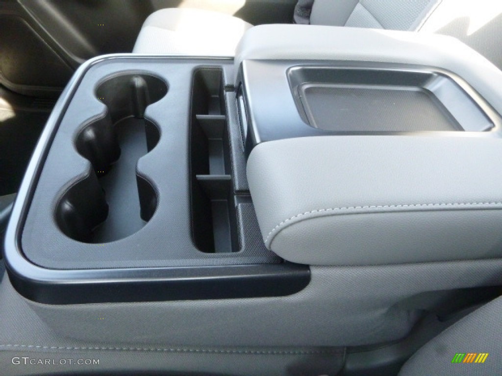 2017 Silverado 1500 WT Regular Cab 4x4 - Silver Ice Metallic / Jet Black photo #19