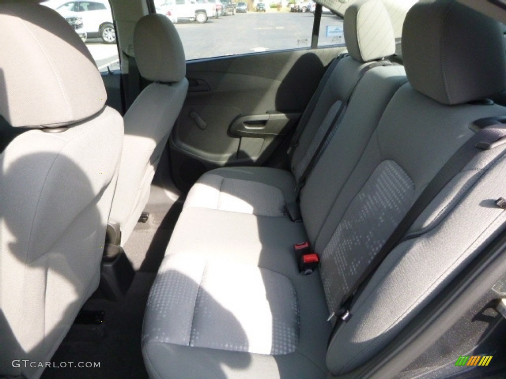 2017 Chevrolet Sonic LS Sedan Rear Seat Photo #116904251
