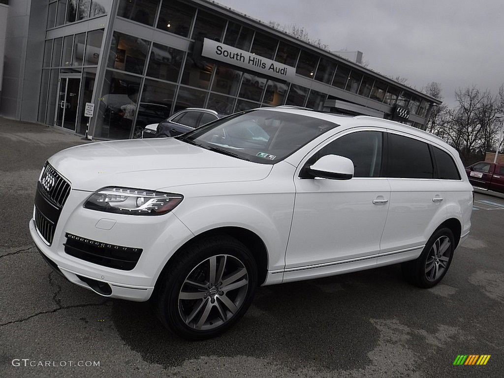 2015 Q7 3.0 Premium Plus quattro - Cararra White / Espresso photo #1