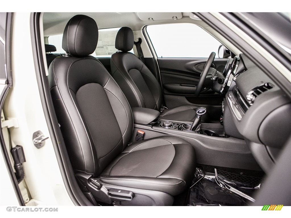 Carbon Black Interior 2017 Mini Clubman Cooper Photo #116904464