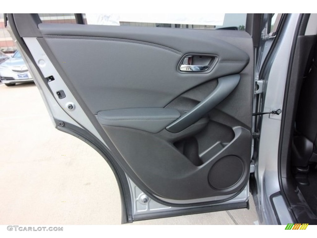 2017 Acura RDX AWD Ebony Door Panel Photo #116904776