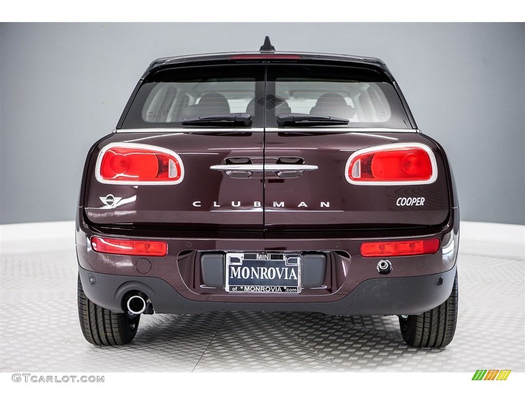 2017 Clubman Cooper - Pure Burgundy Metallic / Carbon Black photo #4