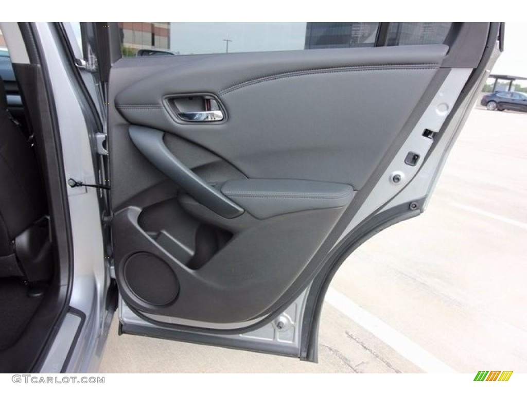 2017 Acura RDX AWD Ebony Door Panel Photo #116904850