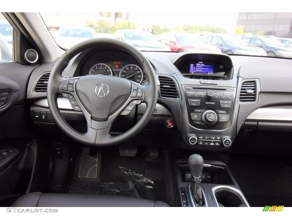 2017 Acura RDX AWD Ebony Dashboard Photo #116904975