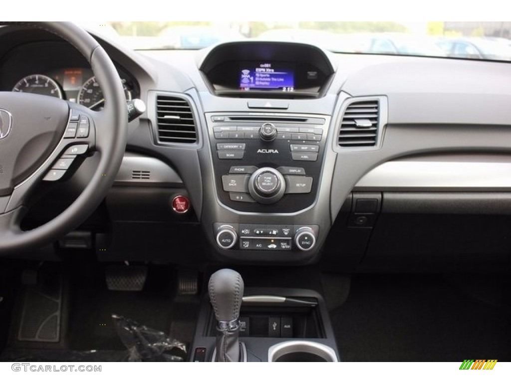 2017 Acura RDX AWD Ebony Dashboard Photo #116905010